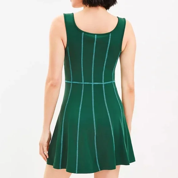 Lou & Grey Luvstretch Pocket Skort Lined Embroidered Exercise Dress - Picture 2 of 7